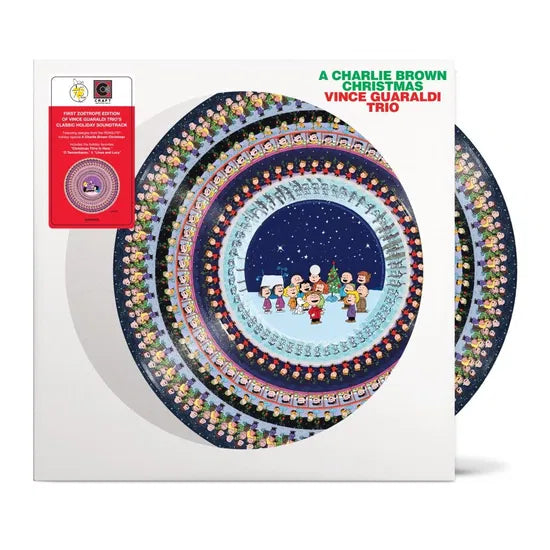 A Charlie Brown Christmas on Vince Guaraldi Trio bändin vinyyli LP-levy.