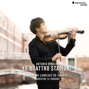 Antonio Vivaldi: Le Quattro Stagioni on Théotime Langlois De Swarte & Orchestre Le Consort orkesterin vinyyli LP-levy.