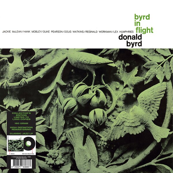 Byrd In Flight on Donald Byrd artistin vinyyli LP-levy.