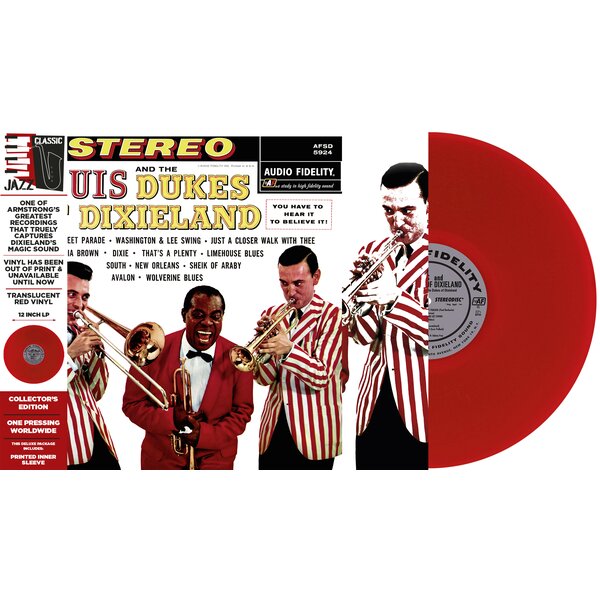 Louis And The Dukes Of Dixieland on Louis Armstrong artistin vinyyli LP-levy.