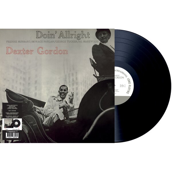 Doin' Allright on Dexter Gordon artistin vinyyli LP-levy.