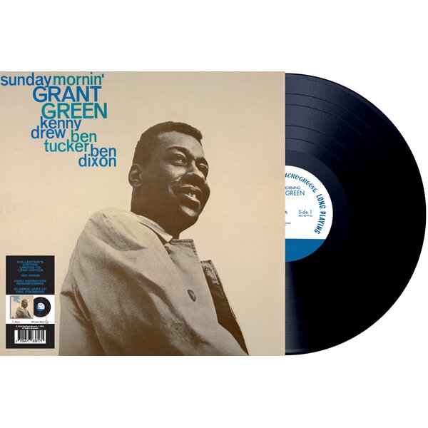 Sunday Mornin' on Grant Green artistin vinyyli LP-levy.
