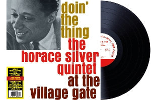 Doin' the Thing At the Village Gate on Horace Silver Quintet bändin vinyyli LP-levy.