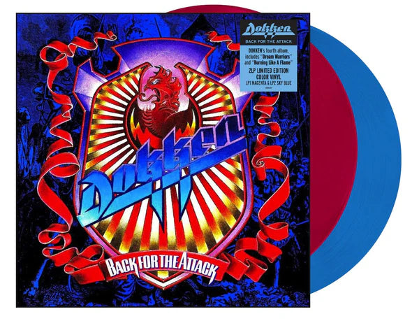 Back For The Attack on Dokken bändin vinyyli LP-levy.