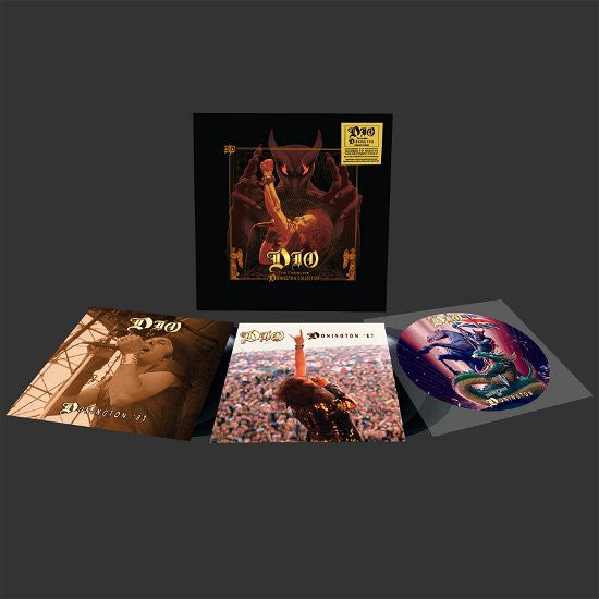 The Complete Donington Collection on Dio bändin vinyyli LP-levy.