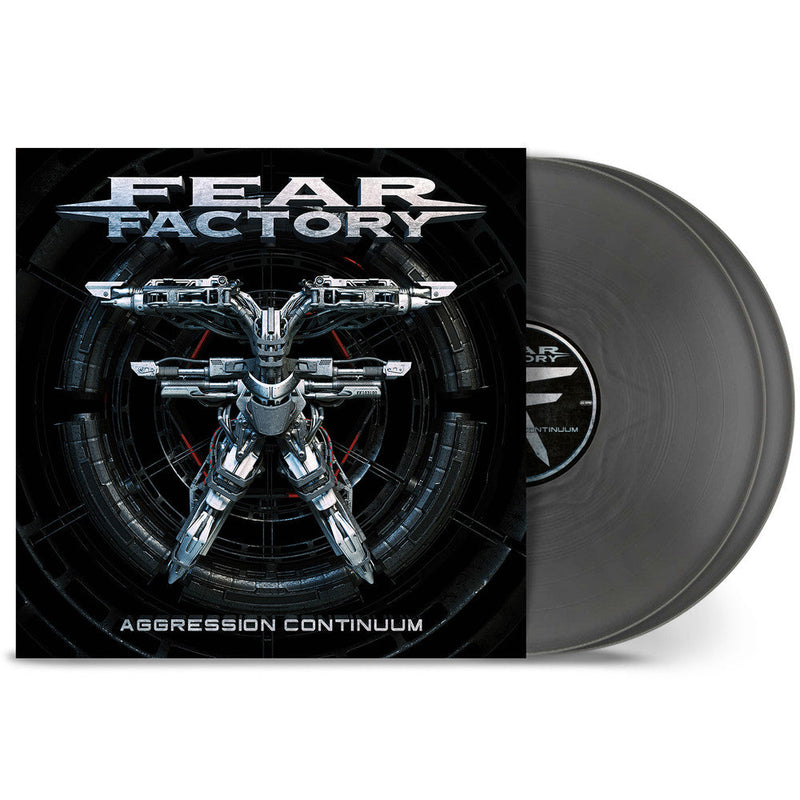 Aggression Continuum on Fear Factory bändin vinyyli LP-levy.