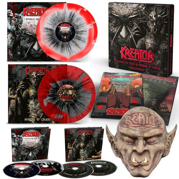 Enemy Of God / Hordes Of Chaos on Kreator bändin vinyyli,  BOKSI
