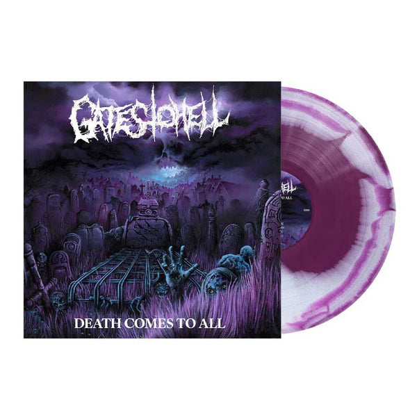 Death Comes To All on Gates to Hell bändin vinyyli LP-levy.