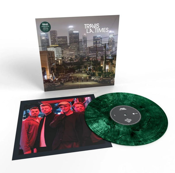 L.A. Times on Travis bändin vinyyli LP-levy.