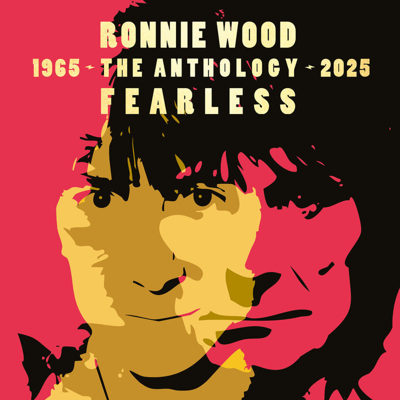 Fearless: Anthology 1965-2025 on Ronnie Wood artistin vinyyli LP-levy.