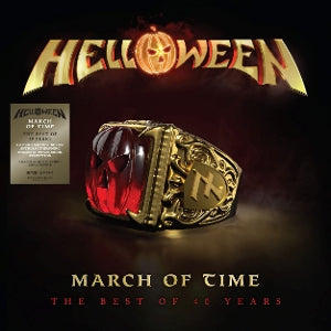 March Of Time (The Best Of 40 Years) on Helloween bändin vinyyli LPlevy.