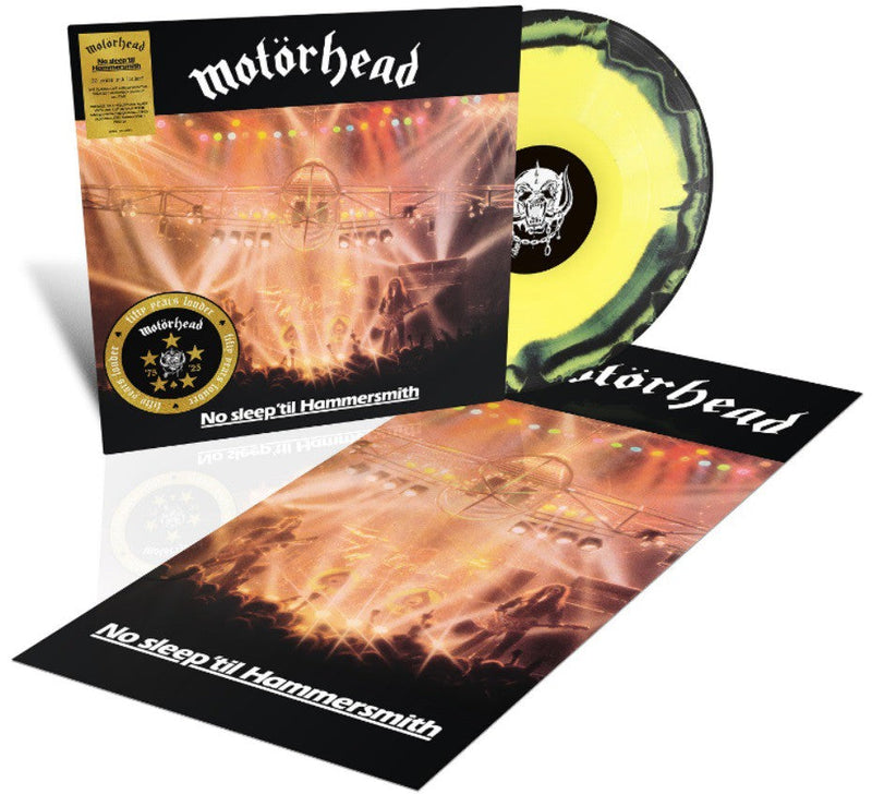 No Sleep 'Til Hammersmith on Motorhead bändin vinyyli LP-levy.