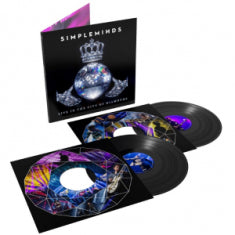 Live in the City of Diamonds on Simple Minds bändin vinyyli LP-levy.