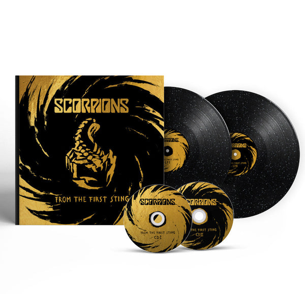 From The First Sting on Scorpions bändin vinyyli LP-levy.