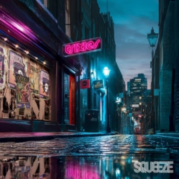 Trixies on Squeeze bändin vinyyli LP-levy.