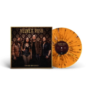 Trail of Gold on Velvet Rush bändin vinyyli LP-levy.