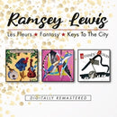 Les Fleurs/Fantasy/Keys To The City on Ramsey Lewis artistin vinyyli LP-levy.