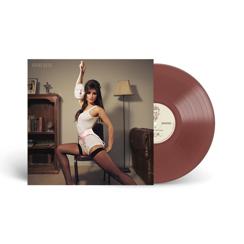 Off With Her Head on Banks artistin vinyyli LP-levy.