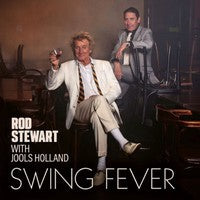 Swing Fever on Rod Stewart with Jools Holland artistien vinyyli LP-levy.