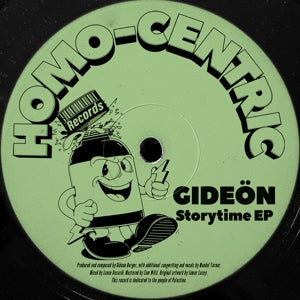 Storytime on Gideon bändin vinyyli Ep 12".
