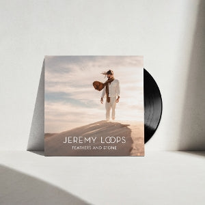 Feathers and Stone on Jeremy Loops artistin vinyyli LP-levy.