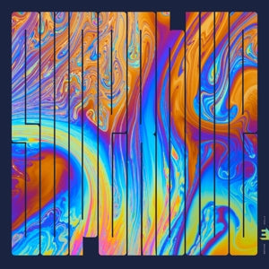 Superblue: The Iridescent Spree on Kurt Elling Ft. Charlie Hunter artistien vinyyli LP-levy.