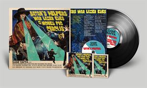 Satan's Helpers War Lazer Eyes And The Money Pig Circus on Sami Yaffa artistin vinyyli LP-levy.