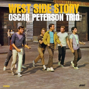 West Side Story on Oscar Peterson -Trio- bändin vinyyli LP-levy.