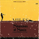 Sketches Of Spain on Miles Davis artistin vinyyli LP-levy.