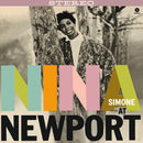 At Newport on Nina Simone artistin vinyyli LP-levy.
