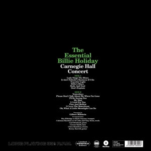 Essential on Billie Holiday artistin vinyyli LP-levy.