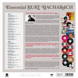 Essential on Burt Bacharach artistin vinyyli LP-levy.