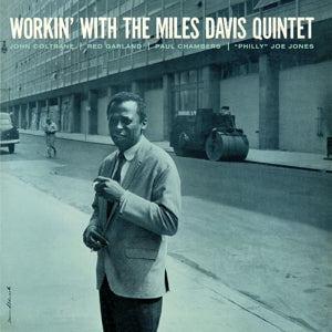 Workin' on Miles Davis artistin vinyyli LP-levy.