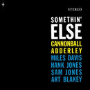 Somethin' Else on Cannonball Adderley artistin vinyyli LP-levy.