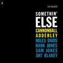 Somethin' Else on Cannonball Adderley artistin vinyyli LP-levy.