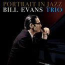 Portrait In Jazz on Bill Evans -Trio- bändin vinyyli LP-levy.