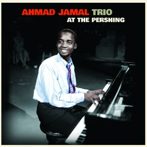 At The Pershing on Ahmad Jamal -Trio- bändin vinyyli LP-levy.
