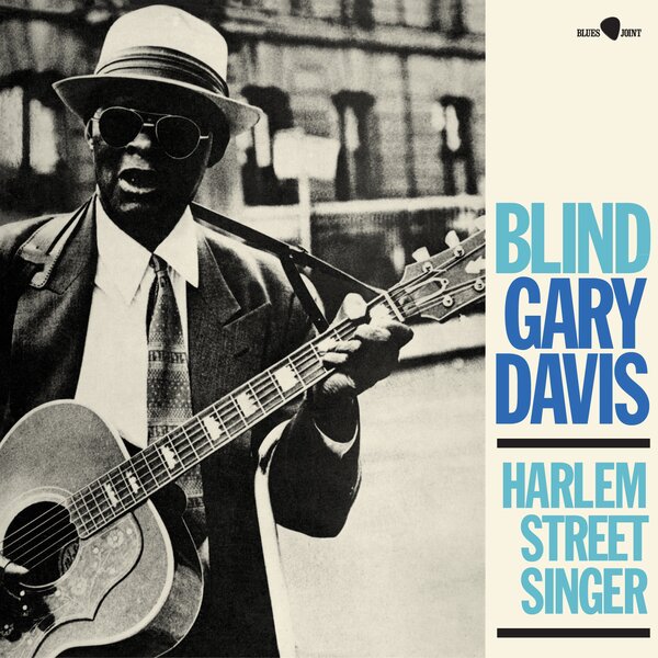 Harlem Street Singer on Blind Gary Davis artistin vinyyli LP-levy.