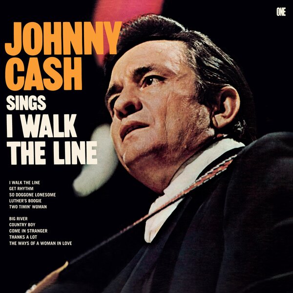Sings I Walk The Line on Johnny Cash artistin vinyyli LP-levy.