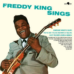 Sings on Freddy King artistin vinyyli LP-levy.