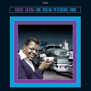 Night Train on Oscar Peterson artistin vinyyli LP-levy.