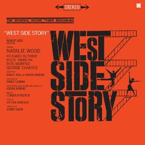 West Side Story on Leonard Bernstein artistin vinyyli LP-levy.