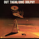 Out There on Eric Dolphy artistin vinyyli LP-levy.