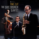 Time Out on Dave Brubeck Quartet bändin vinyyli LP-levy.