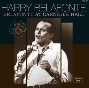 Belafonte At Carnegie Hall on Harry Belafonte artistin vinyyli LP-levy.
