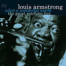 Great Satchmo Live/What A Wonderful World on Louis Armstrong artistin vinyyli LPlevy.