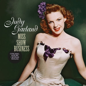 Miss Show Business on Judy Garland artistin vinyyli LP-levy.