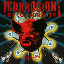 Wiseblood on Corrosion Of Conformity bändin vinyyli LP-levy.