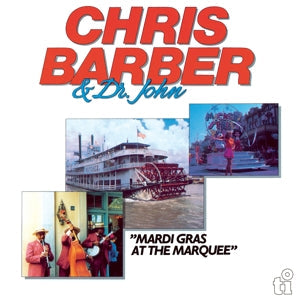 Mardi Gras At The Marquee on Chris & Dr. John Barber -bändin vinyyli LP-levy.