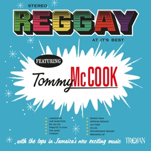 Reggay At It's Best on Tommy Mccook artistin vinyyli LP-levy.